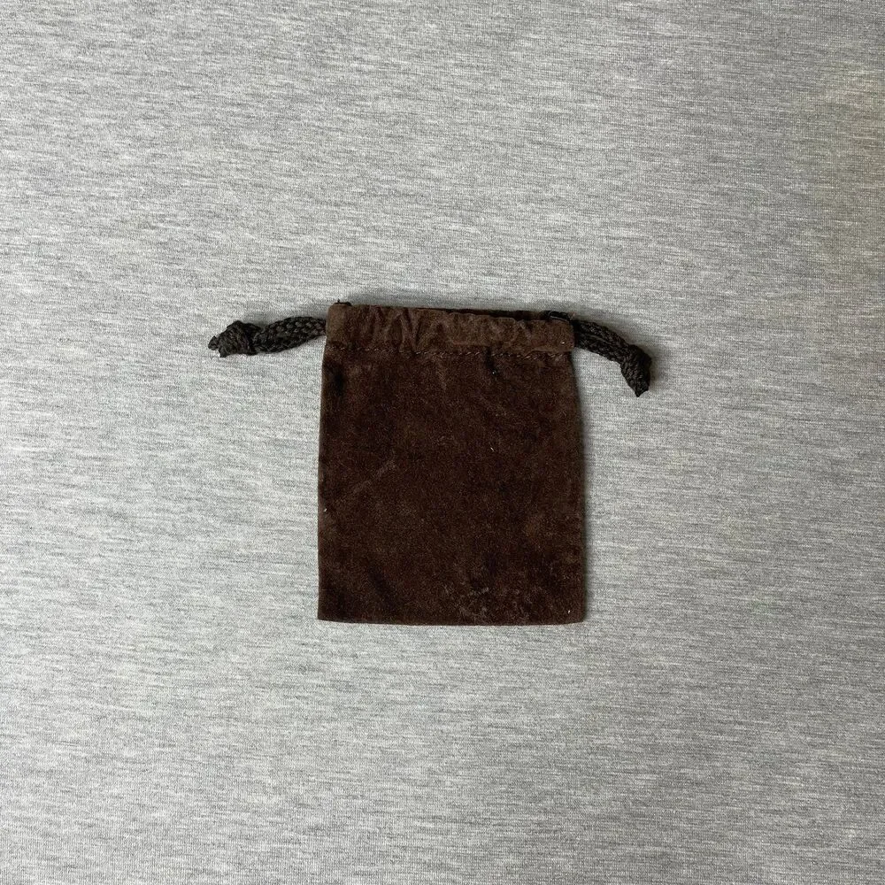 Michael Kors Velour Brown Gift Dust Bag 5” x 4” in.